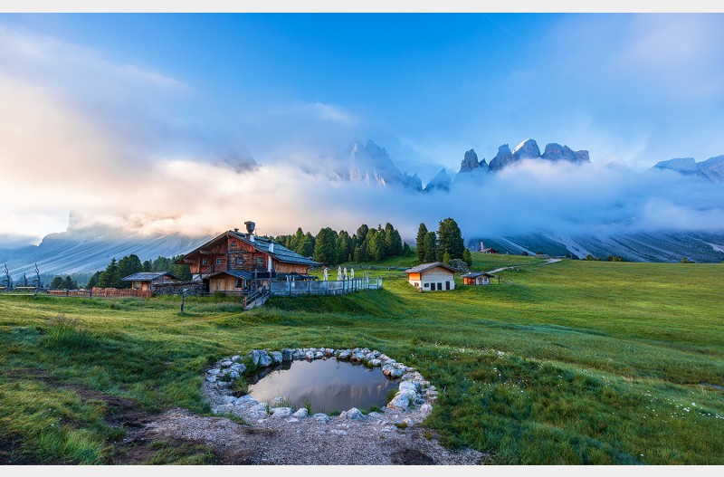 도로미티 오드레산장