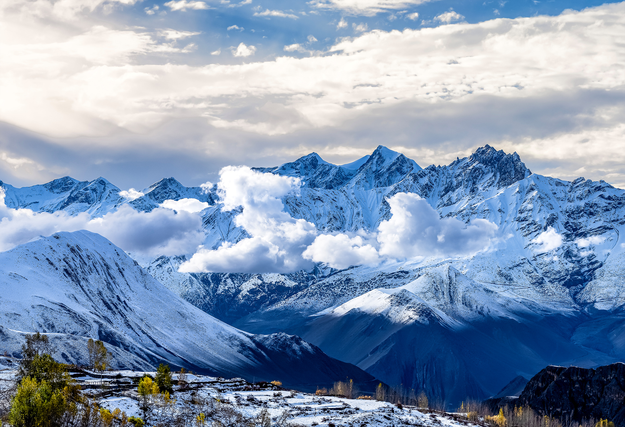네팔 무스탕 묵티나트