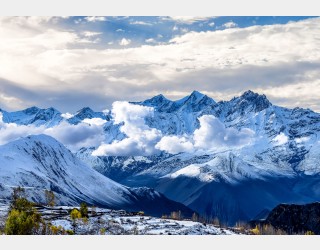 네팔 무스탕 묵티나트