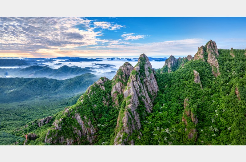 월출산 아침산책