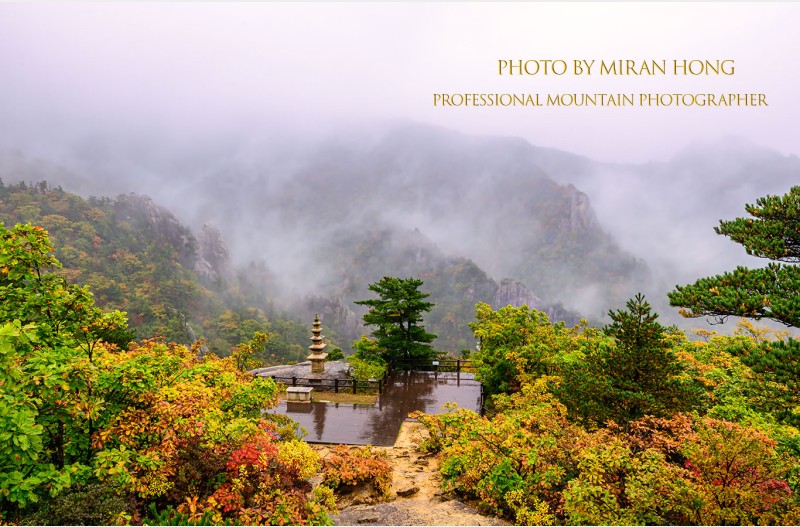 가을이 머무는 산사