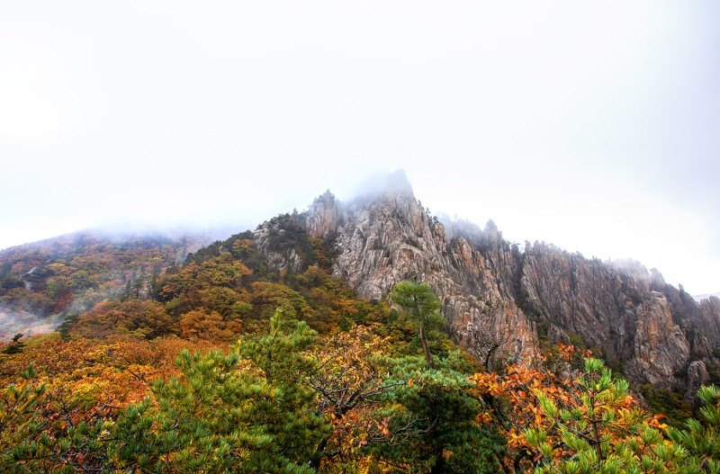 신선봉 천당폭포
