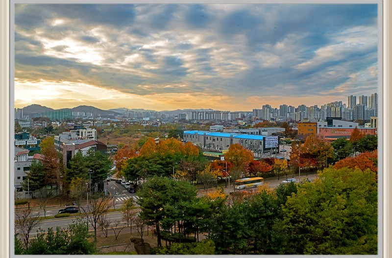 저녁노을..........