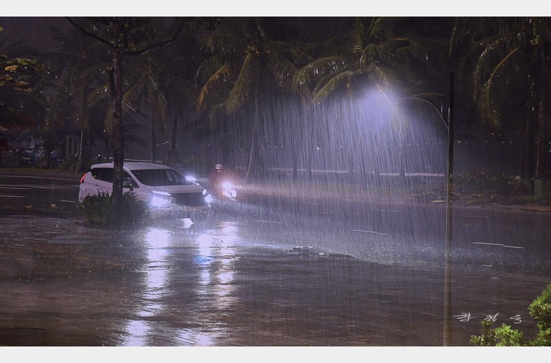 비가 몹시 오던 날