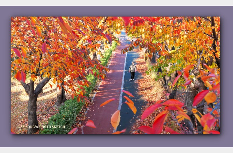 겨울이 오는 길목에서 --