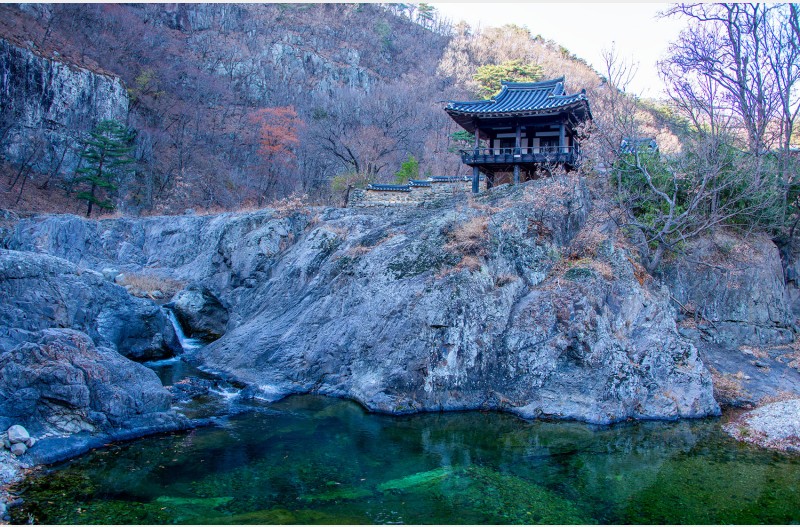 초겨울의 무릉도원