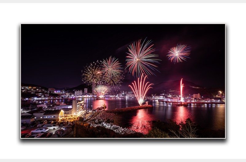 거제 장승포항 송년 불꽃놀이