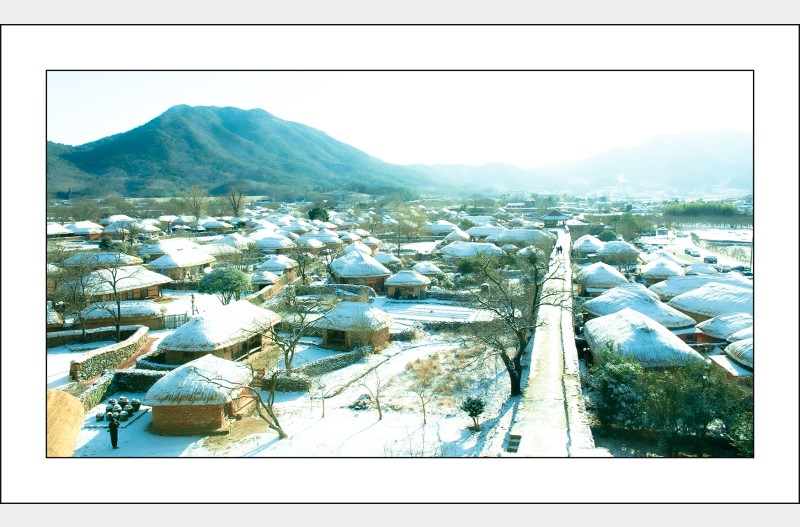 낙안읍성의겨울...